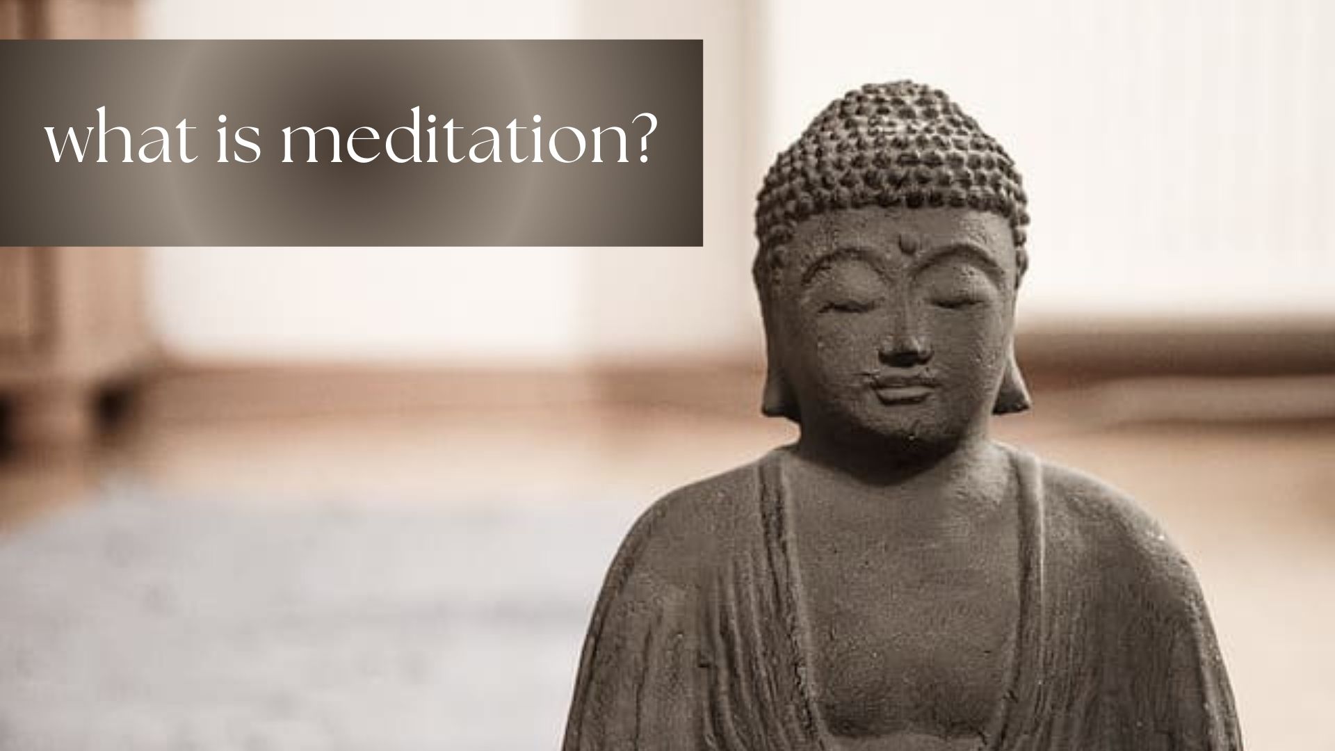 what is meditation